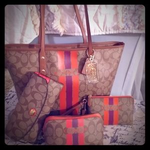 Coach 4pc bundle, excellent condition !